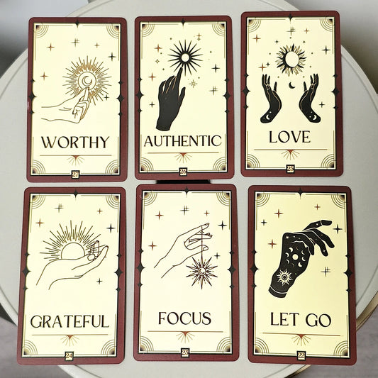 Manifestation Oracle Deck 33 Card Oracle Deck 10.3*6cm Manifest Your Dreams, Find Your Purpose,