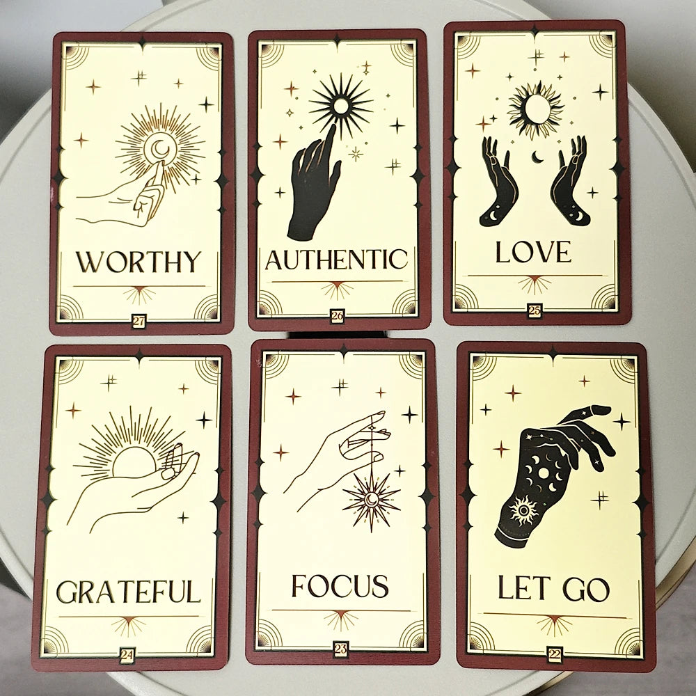 Manifestation Oracle Deck 33 Card Oracle Deck 10.3*6cm Manifest Your Dreams, Find Your Purpose,