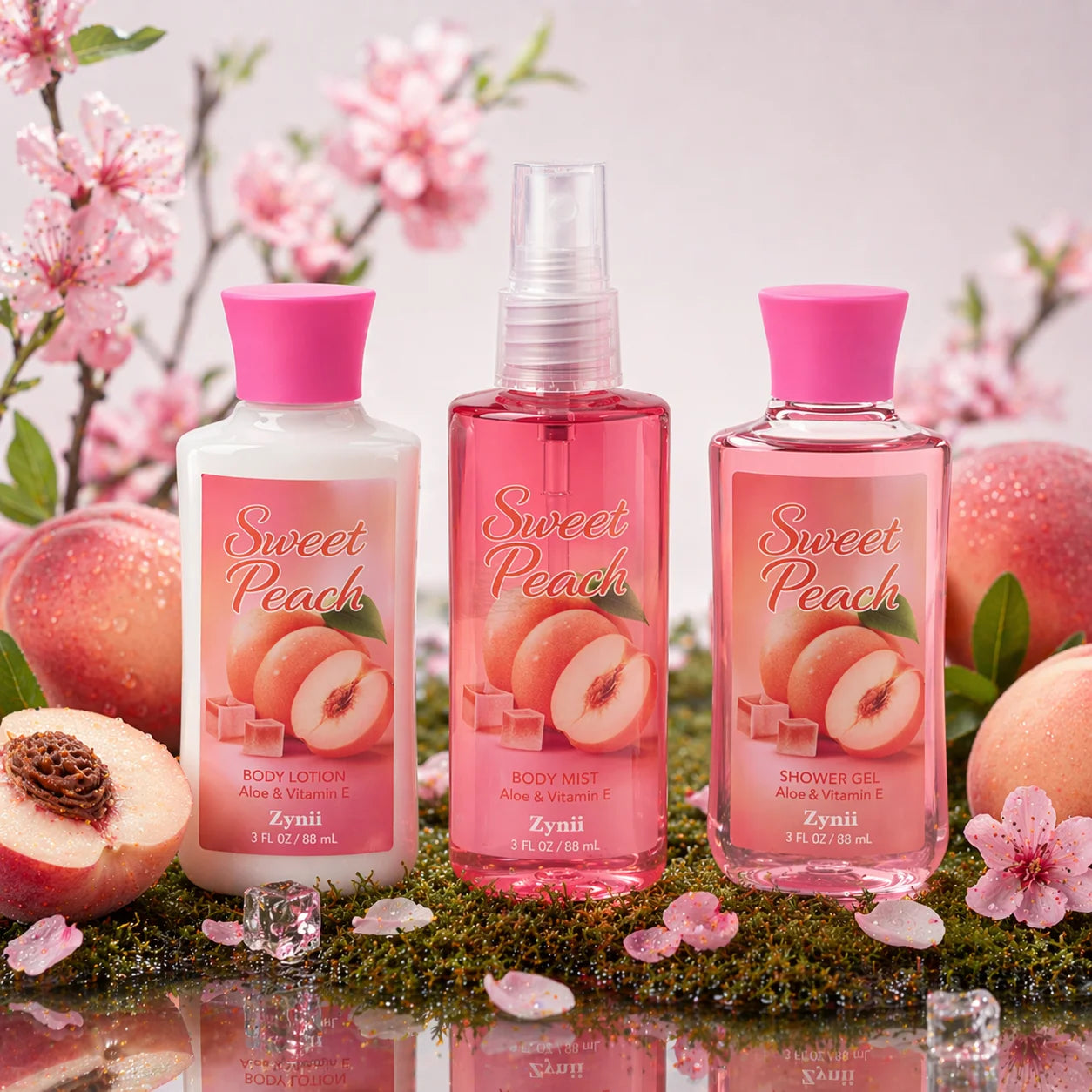 (6 Fragrances to choose from)Gift Sets – Travel Bath & Body Kit (88ml Shower Gel, 88ml Body Lotion, 88ml Body Mist) Luxurious Foam, Fresh Deodori