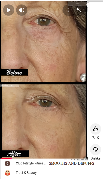 Traci K Beauty Instant Firm Eye Tightener Cream Smooths Fine Lines, Dark Circles Reduces Puffiness Eye Cream Lifting Nourishing Skin Care Cream
