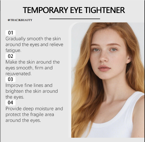 Traci K Beauty Instant Firm Eye Tightener Cream Smooths Fine Lines, Dark Circles Reduces Puffiness Eye Cream Lifting Nourishing Skin Care Cream