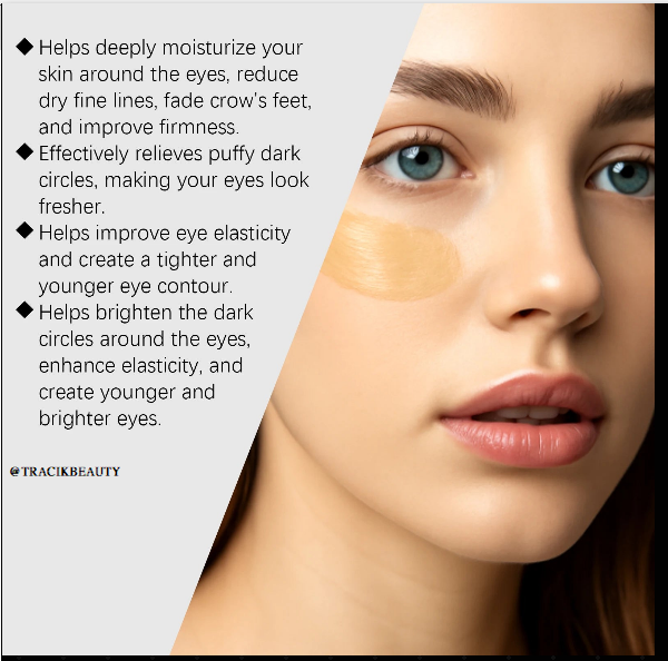 Traci K Beauty Instant Firm Eye Tightener Cream Smooths Fine Lines, Dark Circles Reduces Puffiness Eye Cream Lifting Nourishing Skin Care Cream