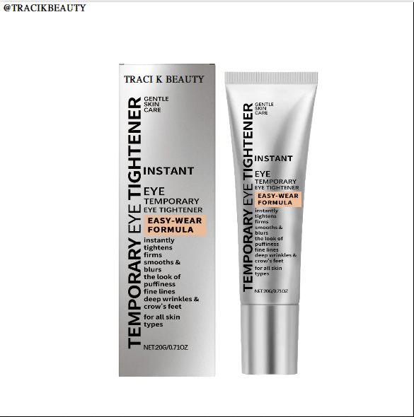 Traci K Beauty Instant Firm Eye Tightener Cream Smooths Fine Lines, Dark Circles Reduces Puffiness Eye Cream Lifting Nourishing Skin Care Cream