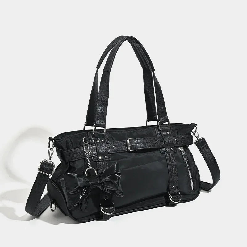 Put a Bow On It Women Luxury Designer Handbag Pillow Bow Decoration Underarm Bags Purses New Fashion Large Capacity Shoulder Crossbody