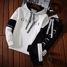 Load image into Gallery viewer, 2024 Mens Rare Collection Designer Tracksuit Casual Hooded Sweatshirt Daily Jogging Sport Fashion Street Clothing Trendy Print Versatile Tops Pants Suit
