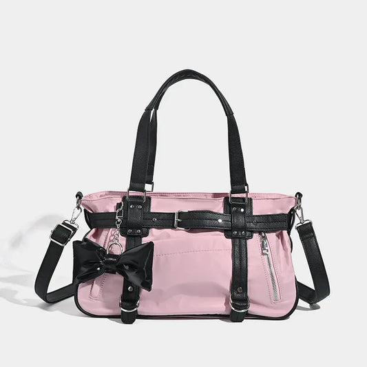 Put a Bow On It Women Luxury Designer Handbag Pillow Bow Decoration Underarm Bags Purses New Fashion Large Capacity Shoulder Crossbody
