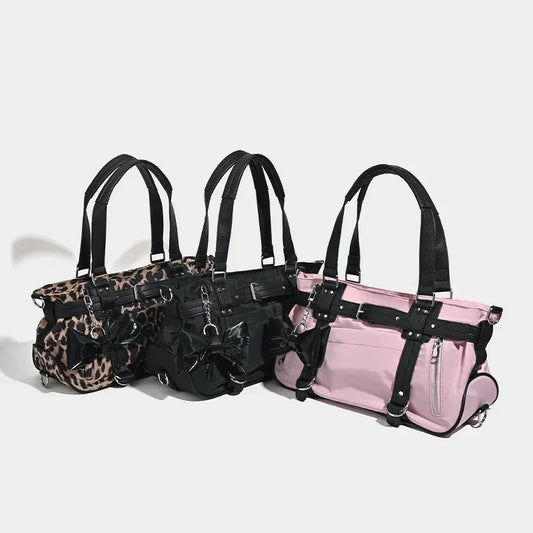 Put a Bow On It Women Luxury Designer Handbag Pillow Bow Decoration Underarm Bags Purses New Fashion Large Capacity Shoulder Crossbody