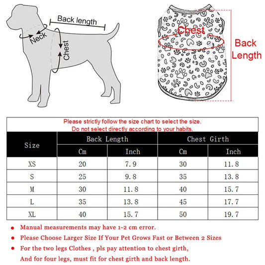 Cat Clothes Vest for Small Medium Cats Dogs Summer Breathable Kitten Leopard-Print Sleeveless Clothing French Teddy Pet Outfits