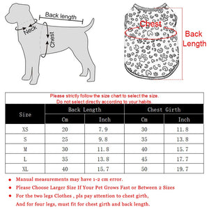 Cat Clothes Vest for Small Medium Cats Dogs Summer Breathable Kitten Leopard-Print Sleeveless Clothing French Teddy Pet Outfits