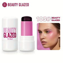 Load image into Gallery viewer, Makeup Blush Stick Lip Tinted Cooling Water Jelly Tint Jelly Blush Stick Watercolor Multi-Use Matte Blush Makeup
