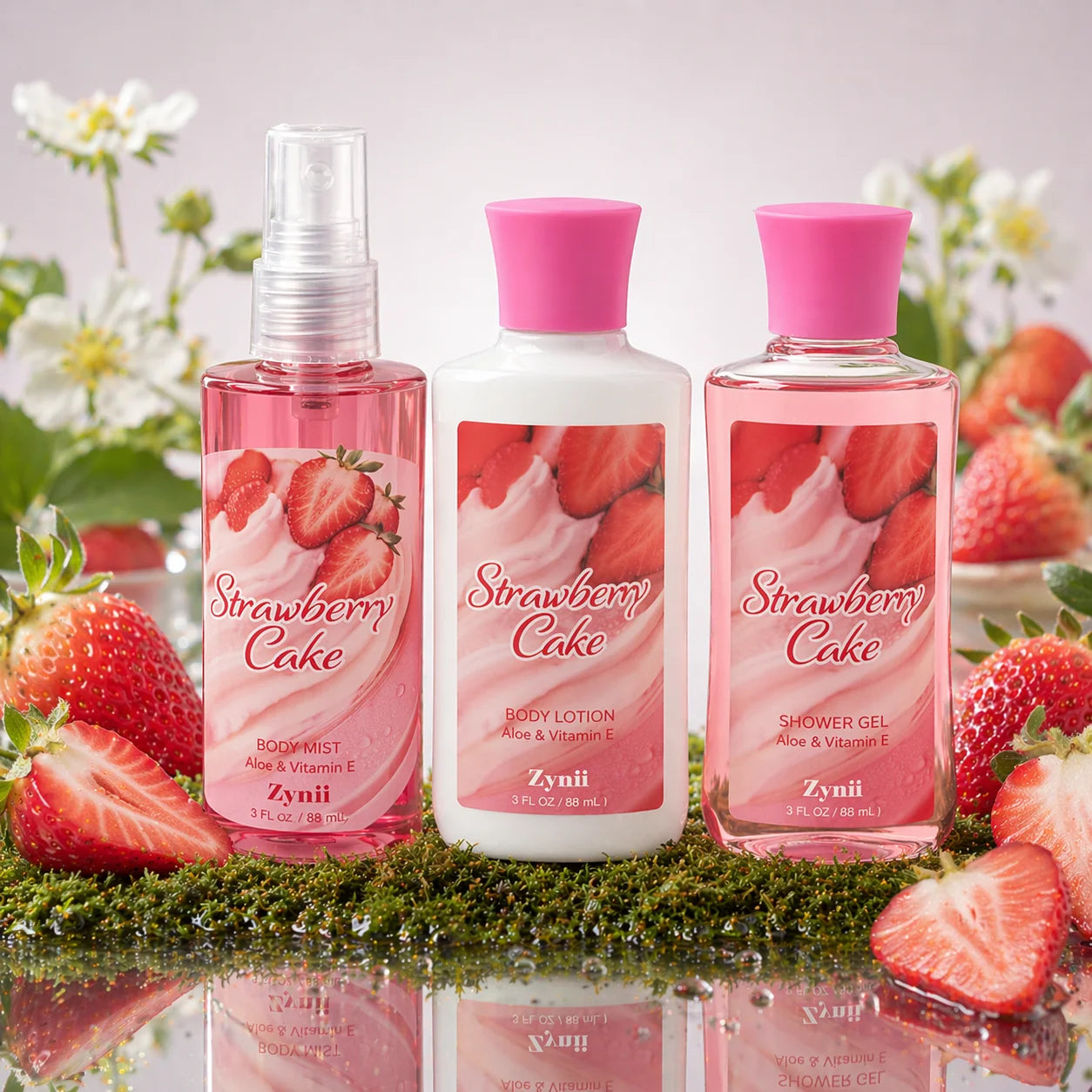 (6 Fragrances to choose from)Gift Sets – Travel Bath & Body Kit (88ml Shower Gel, 88ml Body Lotion, 88ml Body Mist) Luxurious Foam, Fresh Deodori