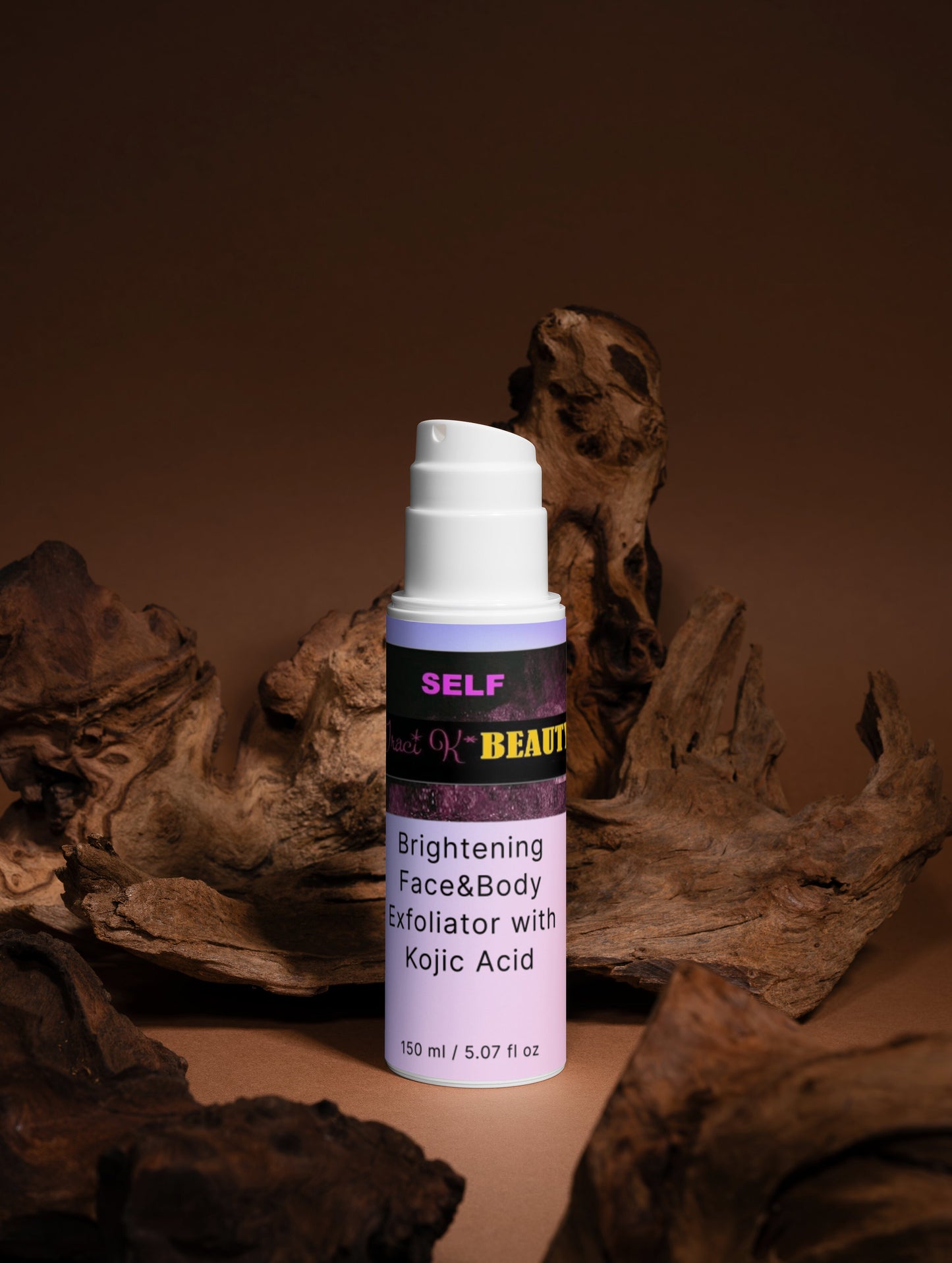 SELF by Traci K Beauty-Brightening Face&Body Exfoliator with Kojic Acid