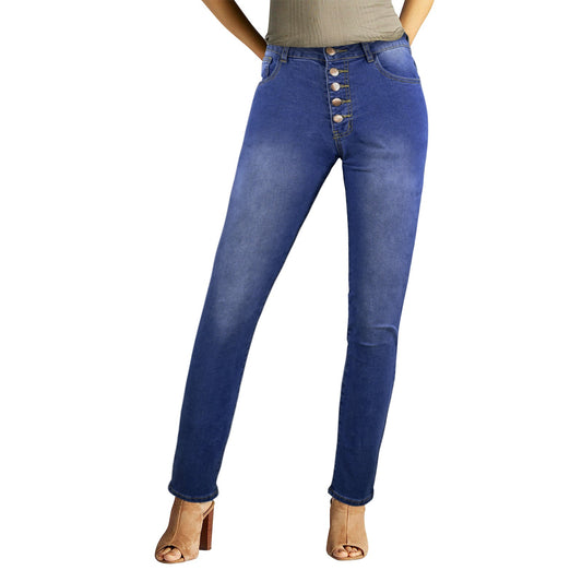 Traci K Luxury Designer Jeans Women's Jeans (Front&Back Printing)