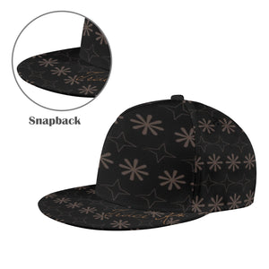 Traci K Patterned Signature Hat All Over Print Snapback Hat