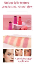 Load image into Gallery viewer, Water Jelly Blush  Skin Makeup All in One by Traci K Beauty Box  4pcs Cooling Water Jelly Tint Makeup Kit, Multi-Use Jelly Lip &amp; Cheek Tint Stain for Valentine's Day
