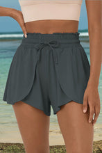 Load image into Gallery viewer, Drawstring Elastic Waist Swim Shorts
