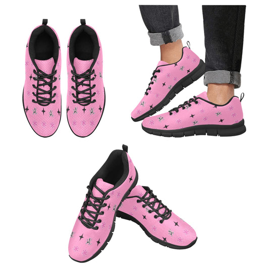 Traci K Luxury Designer Patterned Shoes Women's Breathable Running Shoes (Model 055)