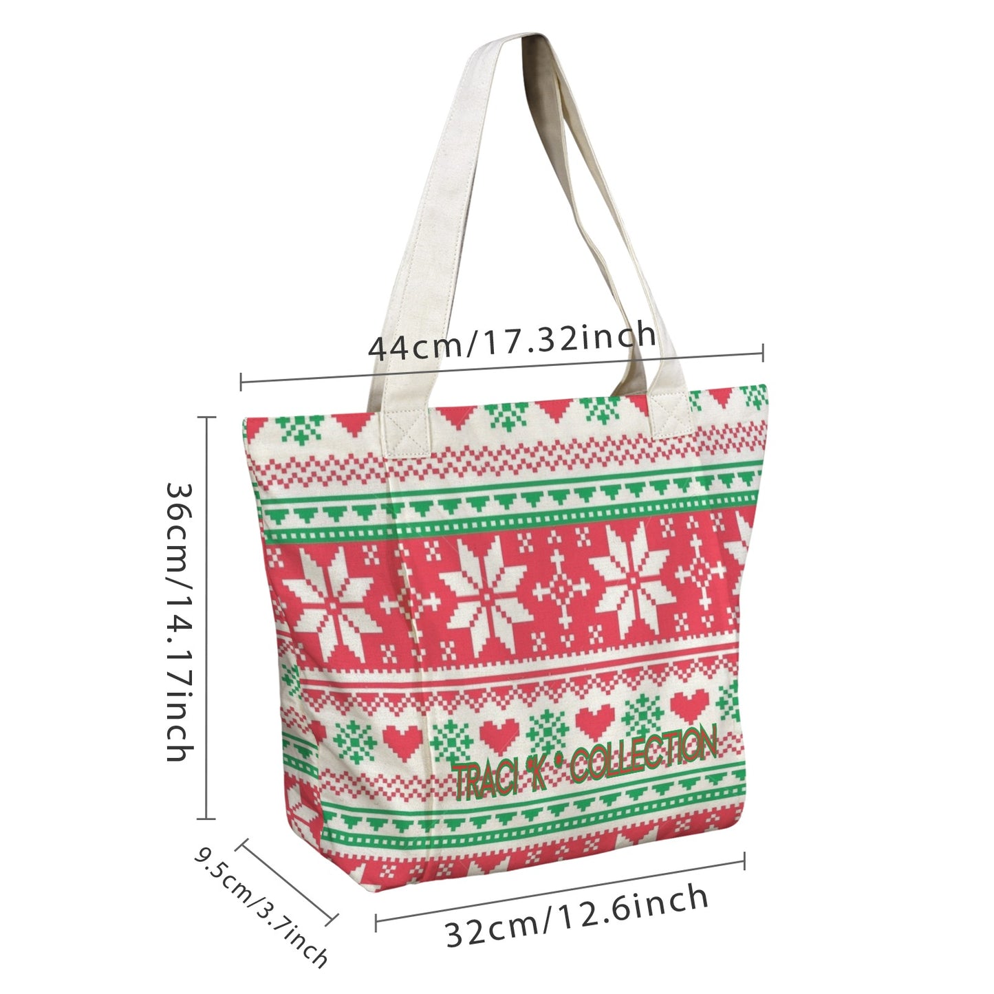 Traci K Collection Holiday Yoga Tote Bag Yoga Tote Bag (Model 1751)