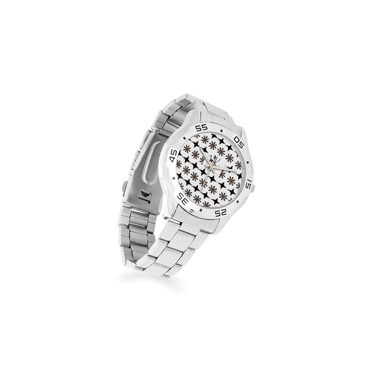 Traci K* Luxury Analog Stainless Steel Designer Mens Watch Men's Stainless Steel Analog Watch(Model 108)