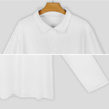 Load image into Gallery viewer, Men&#39;s sports polo shirt  Men&#39;s Long Sleeve Polo Shirt
