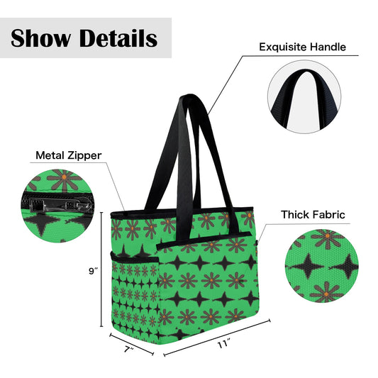 Traci K Designer Holiday Bag Large Capacity Tote Bag-Large (Model 1738)