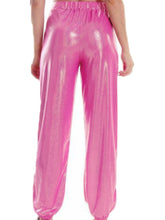 Load image into Gallery viewer, Glitter Elastic Waist Pants with Pockets
