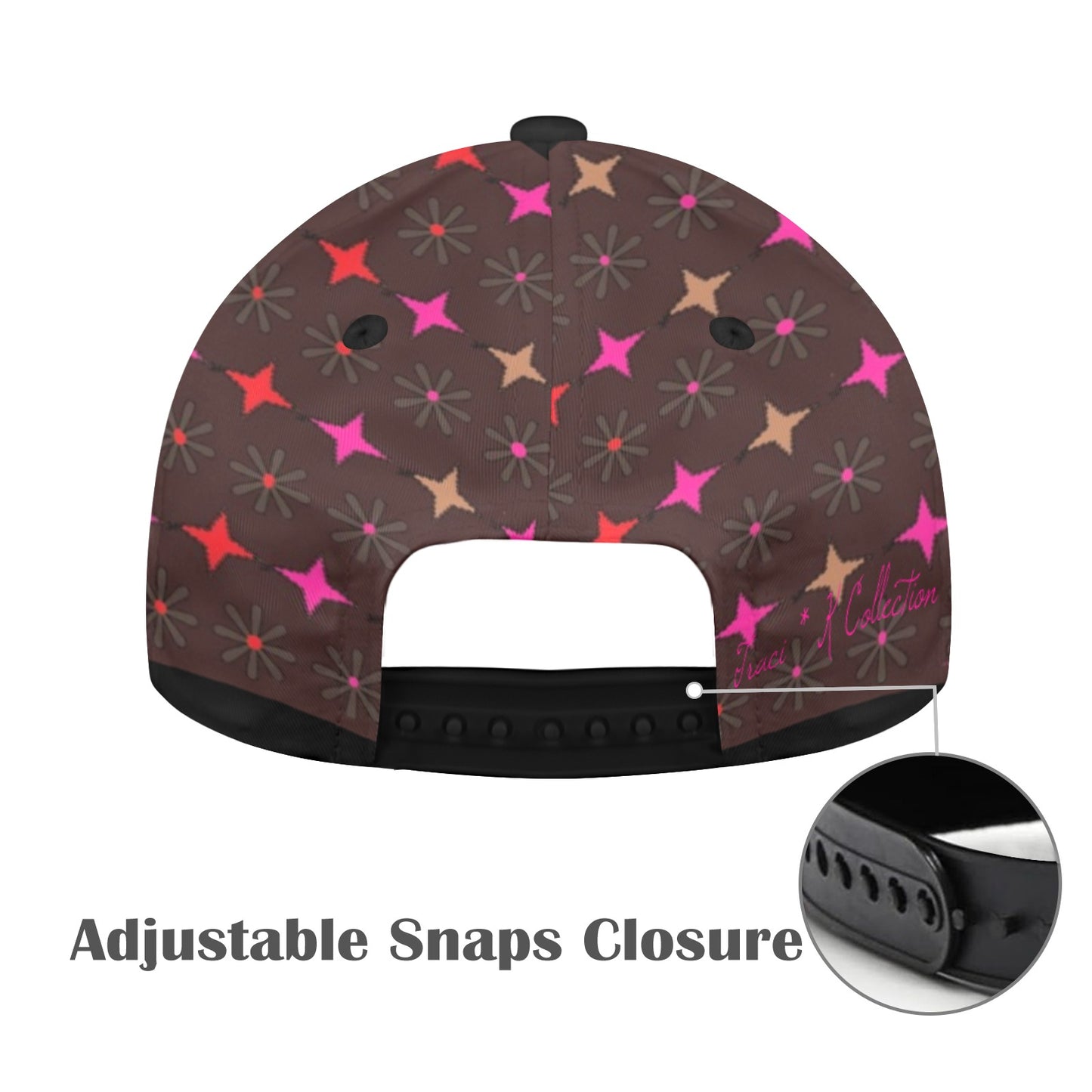 Traci K Trio Patterned Ball Cap All Over Print Dad Cap