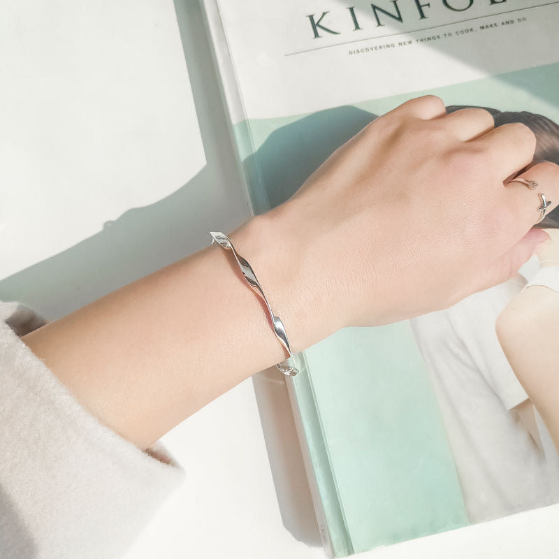 Wave Length Manifestation Pattern Simple Special-interest Design Bracelet UNISEX