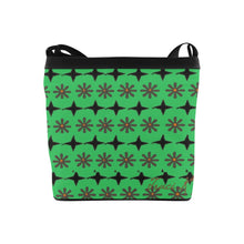 Load image into Gallery viewer, Traci K* Designer Crossbody Bag Green Crossbody Bags (Model 1613)
