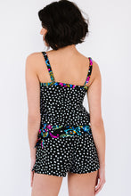 Load image into Gallery viewer, Printed Tied Tankini Set
