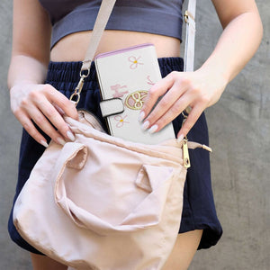 Traci K Put a Bow On It Designer Wallet Pink Leather Wallet