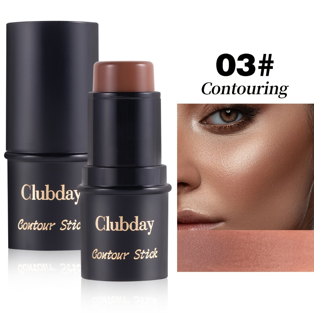 Clubday Water Jelly Makeup by Traci K Beauty Box 4pcs/set Contour Blush Stick Set for Cheeks, Face Makeup Beauty, Jelly Foundation, Eye Brightener, Pink Peach Cream Blush Kit