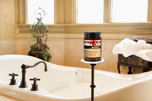 Comfort Spice Candle in Amber by Traci K Beauty