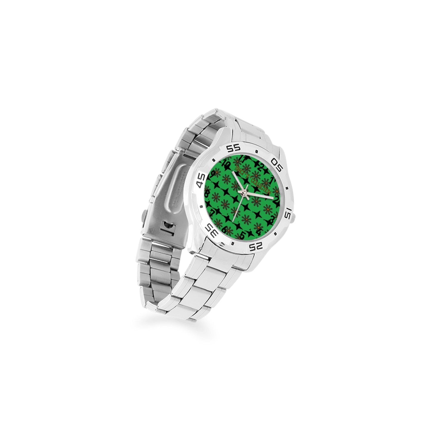 Traci K* Collection Designer Analog Watch Men's Stainless Steel Analog Watch(Model 108)
