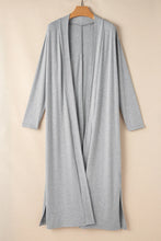 Load image into Gallery viewer, Open Front Long Sleeve Cardigan and Pants Lounge Set
