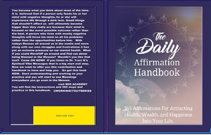 🌟Affirmations Handbook 365 for your Daily Attractions in your Life