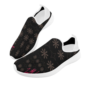 Traci K Designer Slip On Sneakers Fly Weave Drop-in Heel Sneakers for Men (Model 02002)