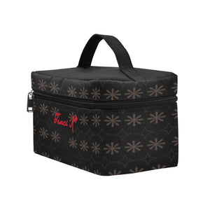 Traci K Signatured Patterned Cosmetic Bag Cosmetic Bag/Large (Model 1658)