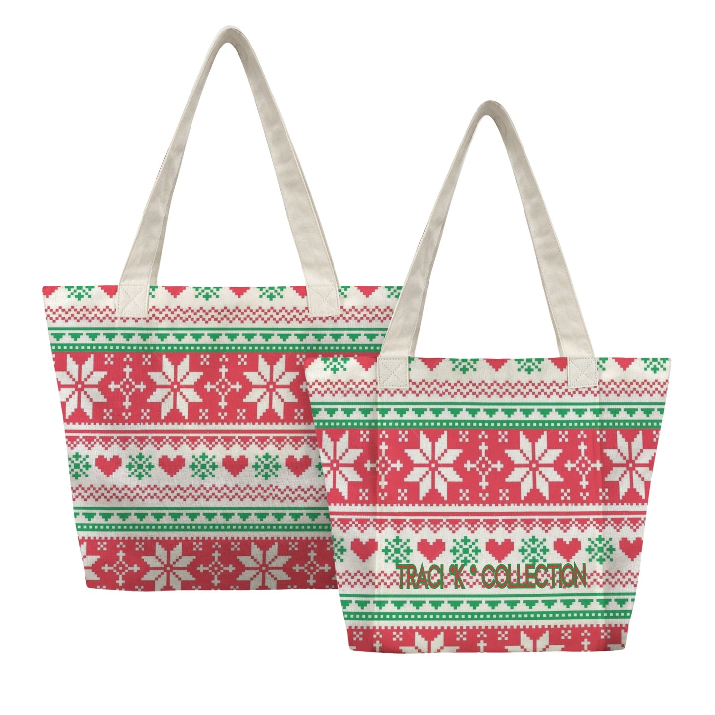Traci K Collection Holiday Yoga Tote Bag Yoga Tote Bag (Model 1751)