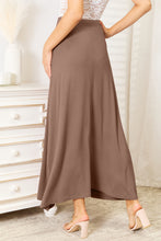 Load image into Gallery viewer, Double Take Full Size Soft Rayon Drawstring Waist Maxi Skirt
