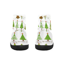 Load image into Gallery viewer, Christmas Tree Boots Women&#39;s Cotton-Padded Shoes (Model 19291)
