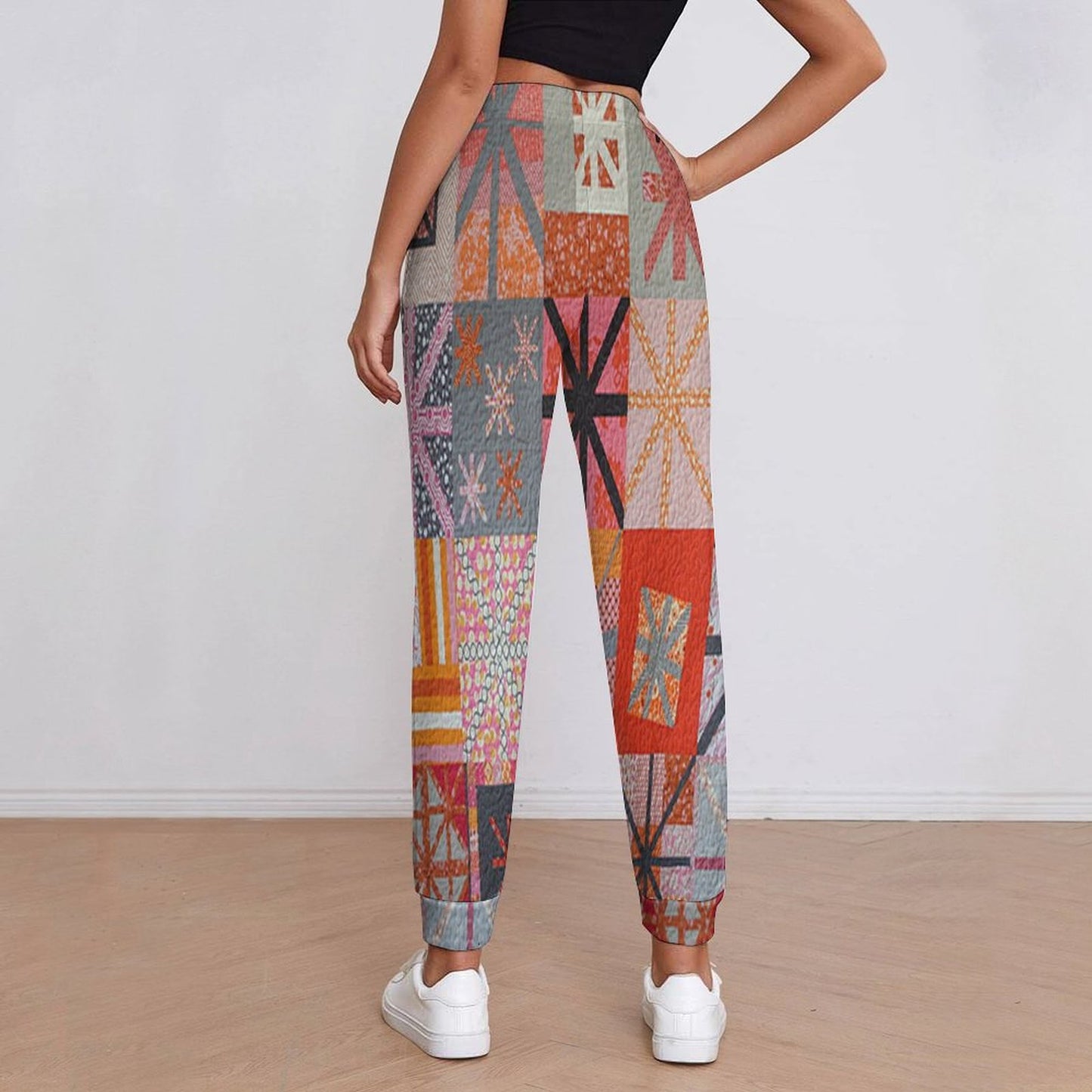 Traci K Atsterisk Jogger Pants Women's All Over Print Sweatpants