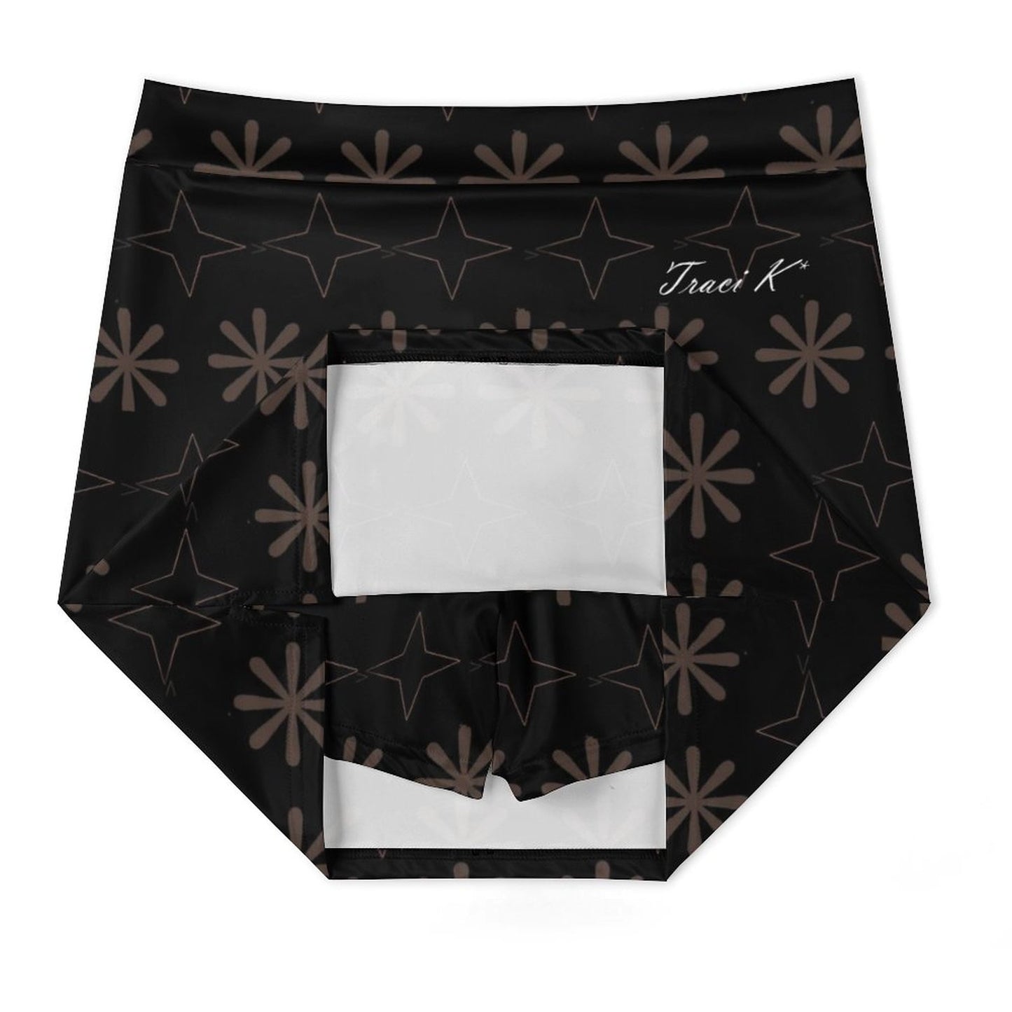 Traci K* Skort Anti-Emptied A-Line Skirt with Pocket