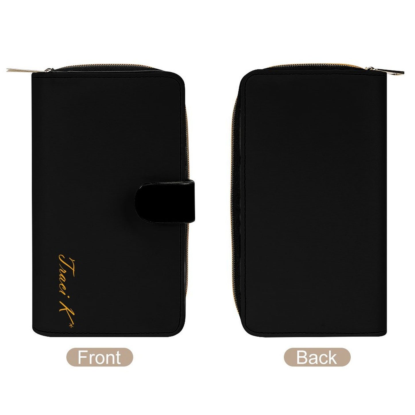 Traci K* Signatured Designer Leather Wallet Leather Wallet