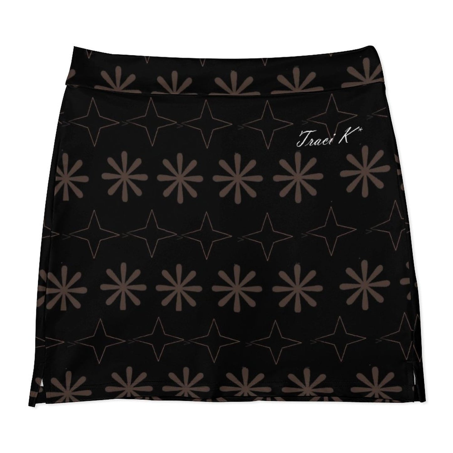 Traci K* Skort Anti-Emptied A-Line Skirt with Pocket