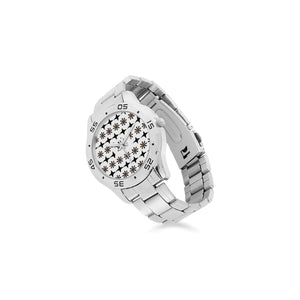 Traci K* Luxury Analog Stainless Steel Designer Mens Watch Men's Stainless Steel Analog Watch(Model 108)