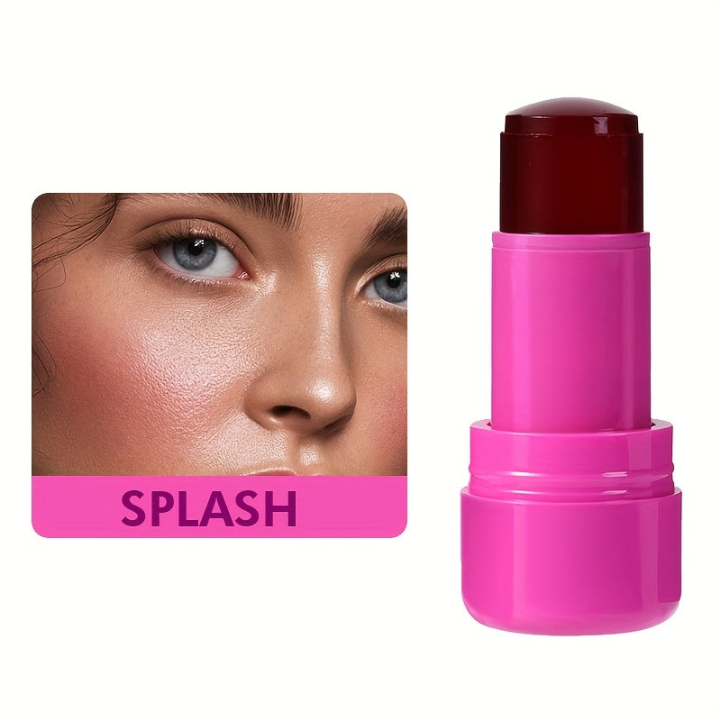 Water Jelly Blush  Skin Makeup All in One by Traci K Beauty Box  4pcs Cooling Water Jelly Tint Makeup Kit, Multi-Use Jelly Lip & Cheek Tint Stain for Valentine's Day