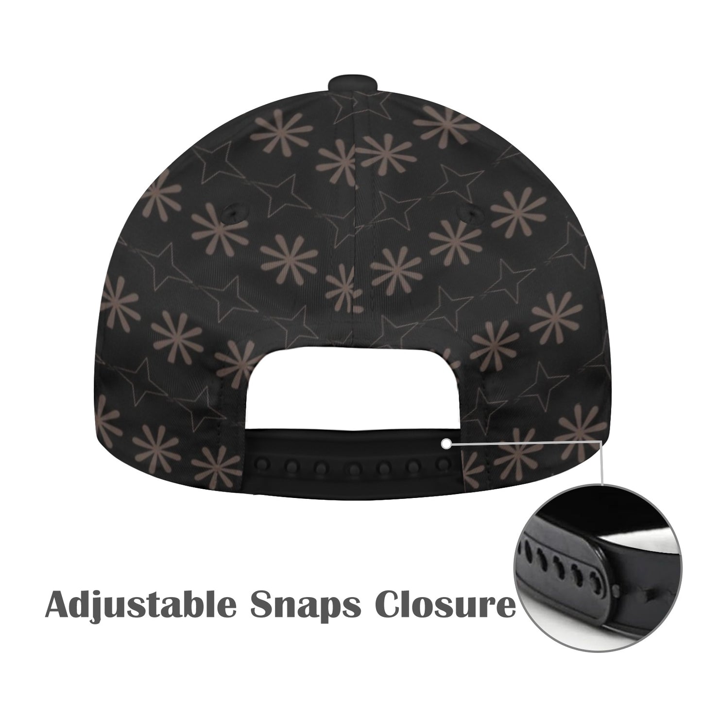 Traci K Patterned Signature Hat All Over Print Snapback Hat