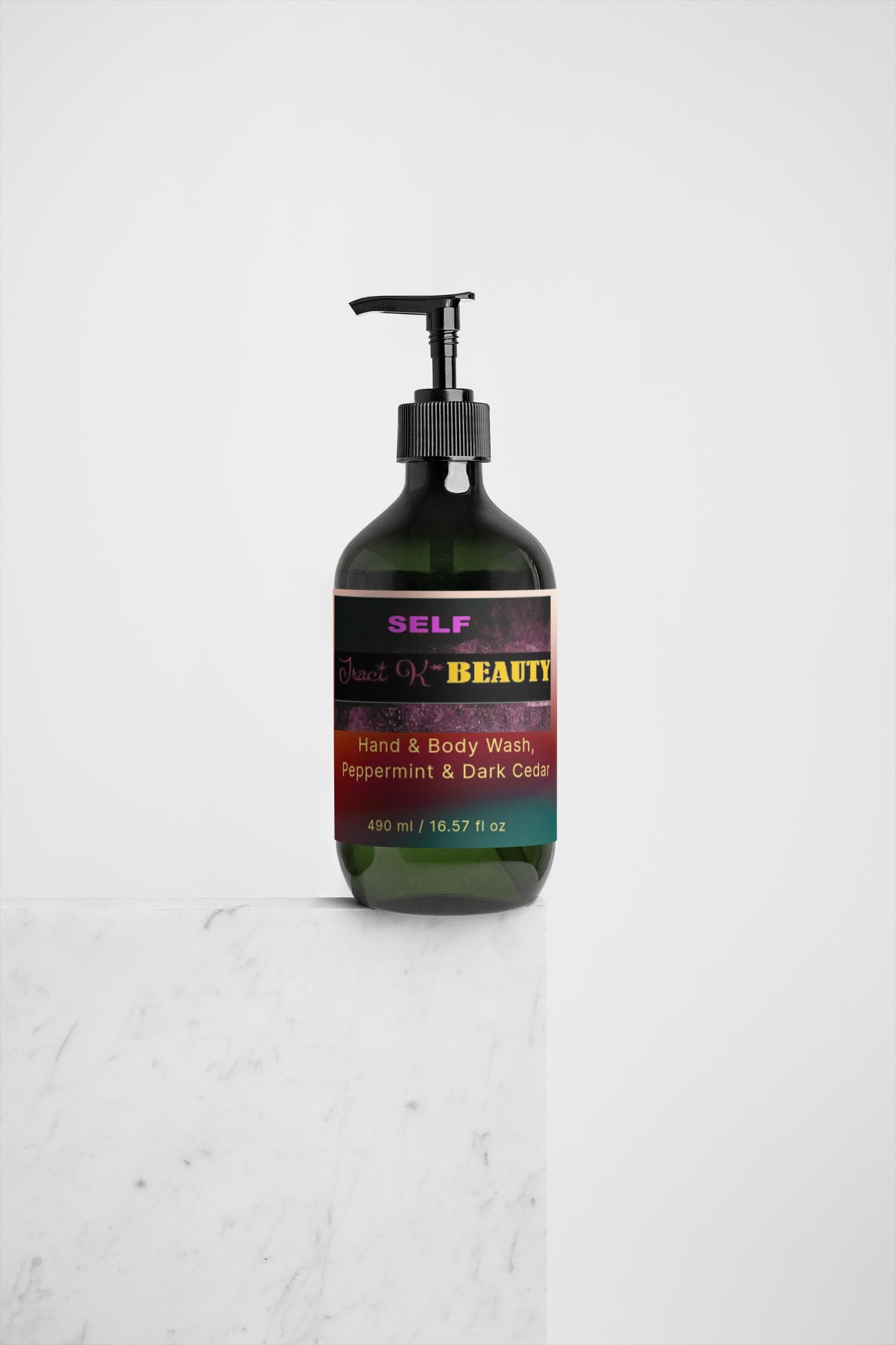 SELF by Traci K Beauty Hand & Body Wash, Peppermint & Dark Cedar