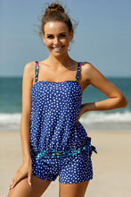 Load image into Gallery viewer, Printed Tied Tankini Set
